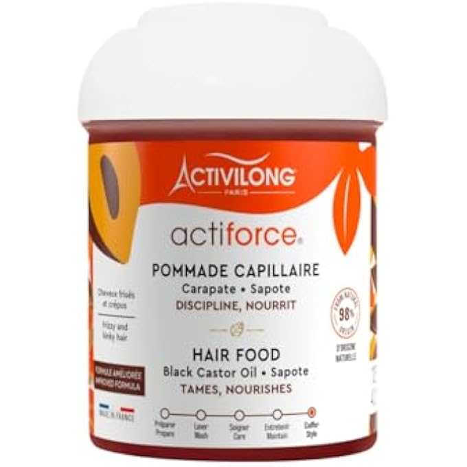 ACTIVILONG ACTIFORCE HAIR FOOD SALVE FOR KARAPATE AND SOAPS 125ML - Image 1